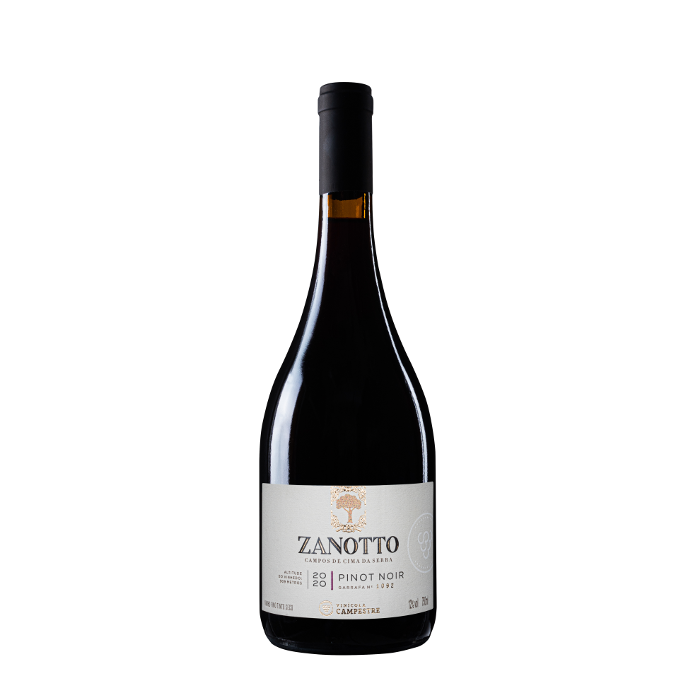 Vinho Fino Tinto Seco Pinot Noir Zanotto - 750 ml
