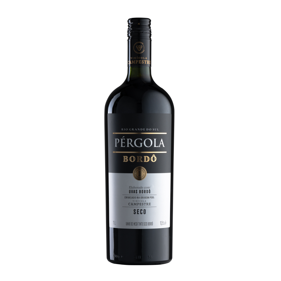 Vinho Tinto Seco Bordô Pérgola 1 LT