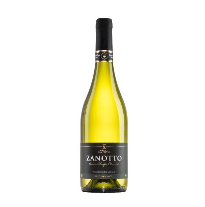 Vinho Fino Branco Meio Seco Assemblage Zanotto - 750 ml