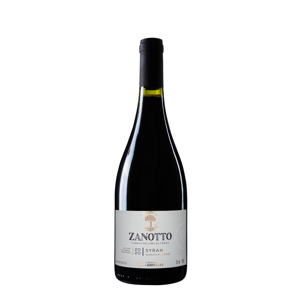 Vinho Fino Tinto Seco Syrah Zanotto - 750 ml