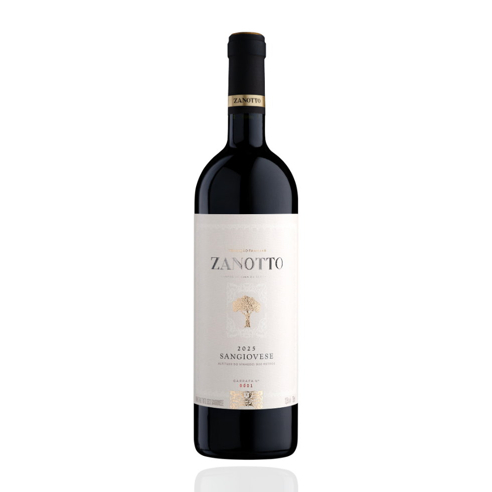 Vinho Fino Tinto Seco Sangiovese Zanotto - 750 ml