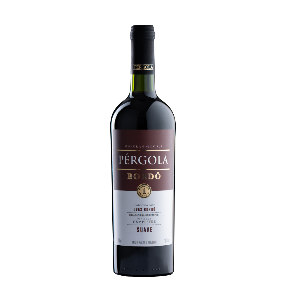 Vinho Tinto Suave Bordô Pérgola 750 ml