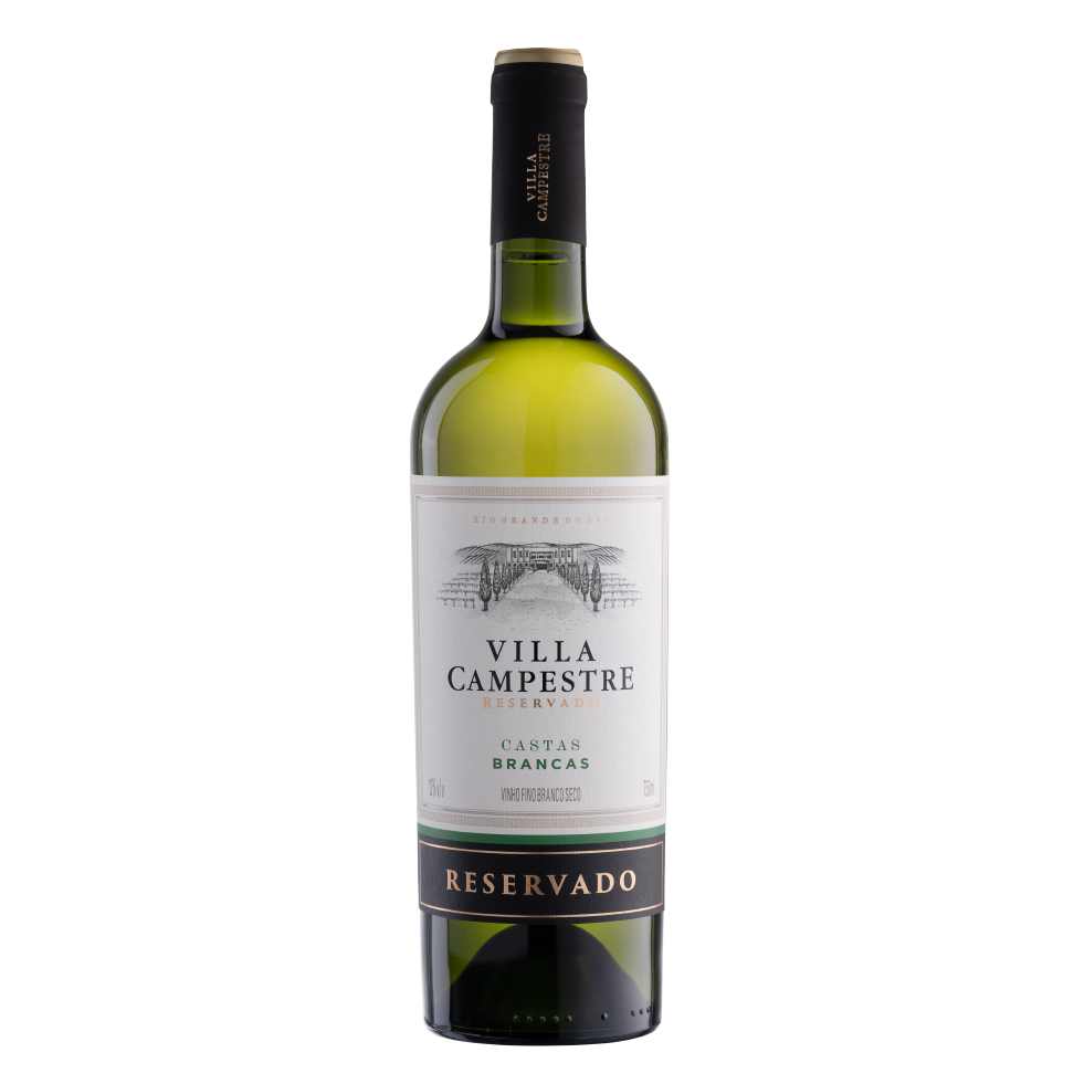 Vinho Fino Branco Seco Castas Brancas Villa Campestre 750 ml